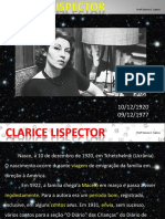 Biografia da escritora Clarice Lispector