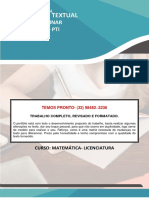 TEMOS PRONTO - (32 98482-3236) - Criando Um Blog Voltado para Alunos Do Ensino Superior - Matematica