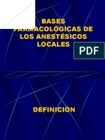 Bases Farmacolã Gicas de Los Anestã Sicos Locales 2