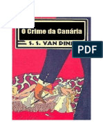 O CRIME DA CANÁRIA (SS VAN DINE)