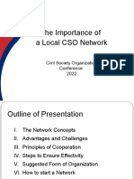 3 - The Importance of Local CSO Network
