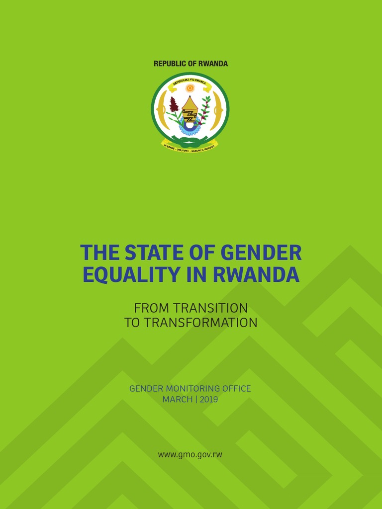 BOOK-State of Gender Equality in Rwanda | PDF | Information And ...