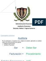 Auditoria Financiera - Administracion Financiera Def