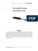 MT531 4G GPS Tracker User Manual V2.0: Preface