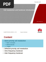 Cell Reselection and Handover Introduction