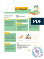 Póster Investigación Universitaria Naranja y Crema Alegre e Ilustrativo Vertical