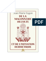De La Maçonnerie Occulte Et de Linitiation Hermétique (Ragon, Jean-Marie)
