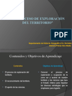 El proceso de exploración del territorio chileno