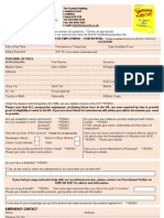 Clinton Cards Store Management Job Application Form 2008-12-14