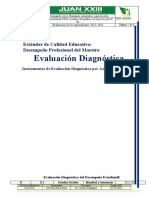 .Evaluac - Diagnóstica I y A. Inicial