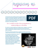 Un Cartel Contra Los Prejuicios y Estereotipos Raciales