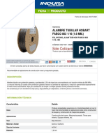 1009930-Alambre Tubular Hobart Fabco 803 116 (16 MM)