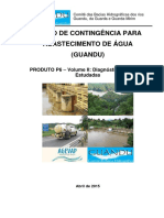 Plano de Contingência para Abastecimento de Água Guandu