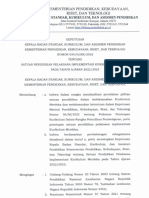 034 - H - KR - 2022 Salinan SK Kabadan Tentang Satuan Pendidikan Pelaksana Implementasi Kurikulum Merdeka Provinsi Riau