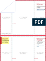 Brochure Layout Template GateFold 85x11 - 0