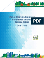 Plan Desarrollo Municipal Quesada 2022-2032