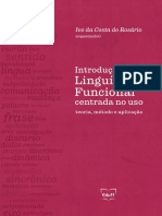 LIVRO - Introdução À Linguística Funcional Centrada No Uso - Teoria, Método e Aplicação. Ivo Da Costa Do Rosário (Org.)