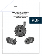 Centrifugal Pump DB6, 6H, 7, 8, 9, 10 Series