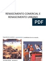 Renascimento Comercial e Renascimento Urbano