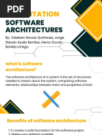 Arquitecturas de Software