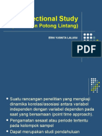 Desain Cross Sectional