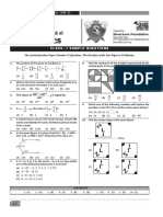 Class: 7 Sample Questions: International Olympiad of Mathematics - iOM' 22