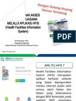 Hak Akses Faskes Kerjasama Melalui Aplikasi Hfis