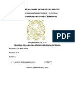 Informe Previo 10 Teorema de La Máxima Transferencia de Potencia