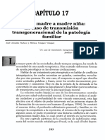 un caso de transmision transgeneracional de la patologia... cap 17