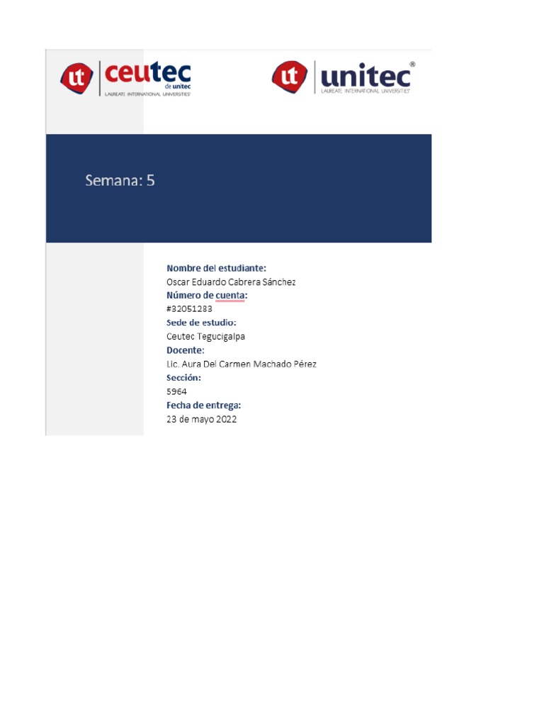 Tarea Semana 5 | PDF | Salario | Impuesto sobre la renta