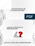 Aspectos Éticos de La Investigación