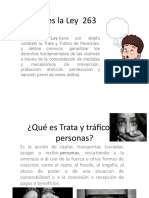 Diapositiva de Trata y Trafico de Personas