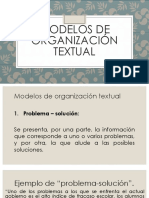 Modelos de Organización Textual