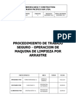 PTS-17 - Procedimiento de Trabajo Seguro - Operacion de Máquina de Arrastre Huinche