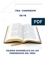 Declaración de Fe o Reglas de Fe (1) Revisado