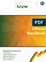 Handbook GTK TPB! Mentorship Program by FTI 20