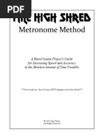 Metronome Method: Mile High Shred