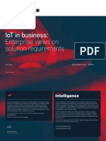 IoT in Business - Enterprise Views On Solution Requirements