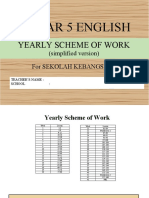 Year 5 Simplified Sow