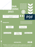 NMX-SAA-14001-IMNC-2015 - Planificación de Un Sistema de Gestión Ambiental