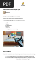 Arduino Basics With Night Light: Step 1: The Board