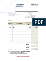 Invoice: NKV Sinar Enterprise