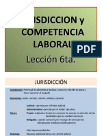 Derecho Procesal Laboral Leccion 6