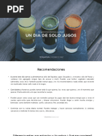 Un Dia de Solo Jugos