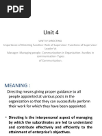 Unit 4 - Management Principles