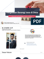 Materi PBJ Desa 2021