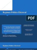 Régimen Político Electoral
