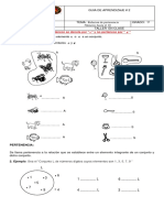 GUIA # 2 Matematicas 1°