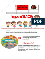 Democracia escolar guía aprendizaje #6