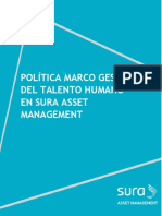 Política Marco Gestión Del Talento Humano en Sura Asset Management